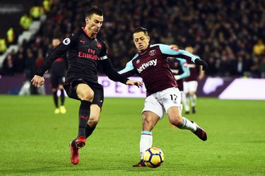 Samenvatting: West Ham United - Arsenal (video)