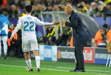 Zidane neemt vlak voor halve finale beslissing over Isco