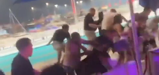 🎥 | F1-hooligans? Grote vechtpartij bij feest rapper Ye in Abu Dhabi