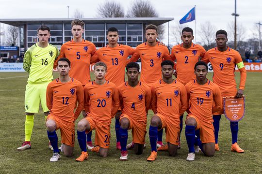 Deze 11 van Oranje Onder-17 spelen de EK-finale tegen Italië