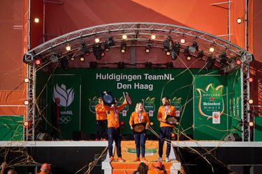 🎥 | Check hier de huldiging van Badloe, Van Dijke en Kamminga