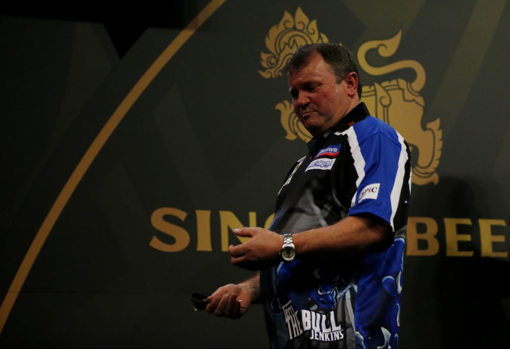 Terry 'The Bull' Jenkins doet het na WK Darts een stuk rustiger aan