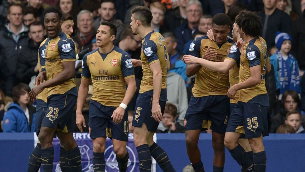 Arsenal heeft geen kind aan Everton en wint makkelijk