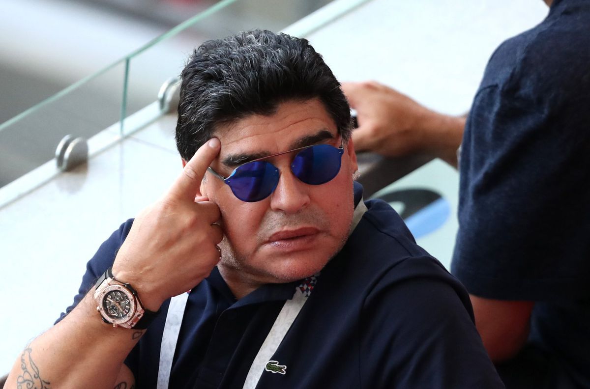 Maradona raadt mensen af om naar z'n 'eigen' film te gaan
