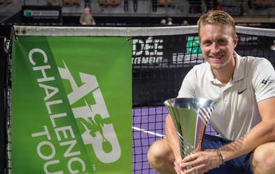 Tennisser Jelle Sels maakte flinke sprong op wereldranglijst: wint 1e Challenger