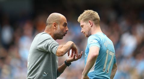 Kevin De Bruyne is de enige Citizen die nog over is van het pre-Guardiola tijdperk