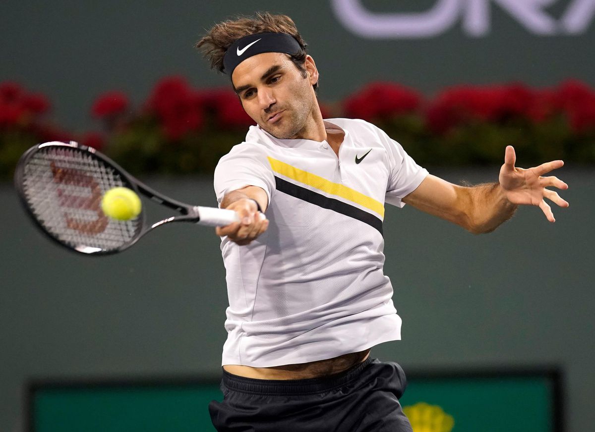 Federer maatje te groot voor Delbonis in Indian Wells