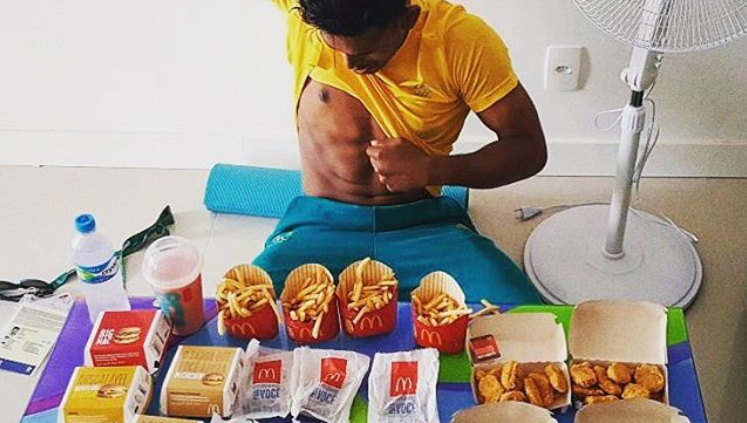 Sporters kunnen maximaal 20 dingen bestellen bij de McDonald's