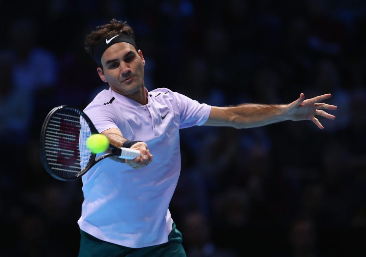 Federer begint ATP Finals met zege op Sock