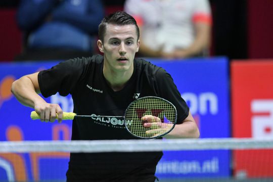 Badmintonner Caljouw mept zich naar kwartfinale Dutch Open