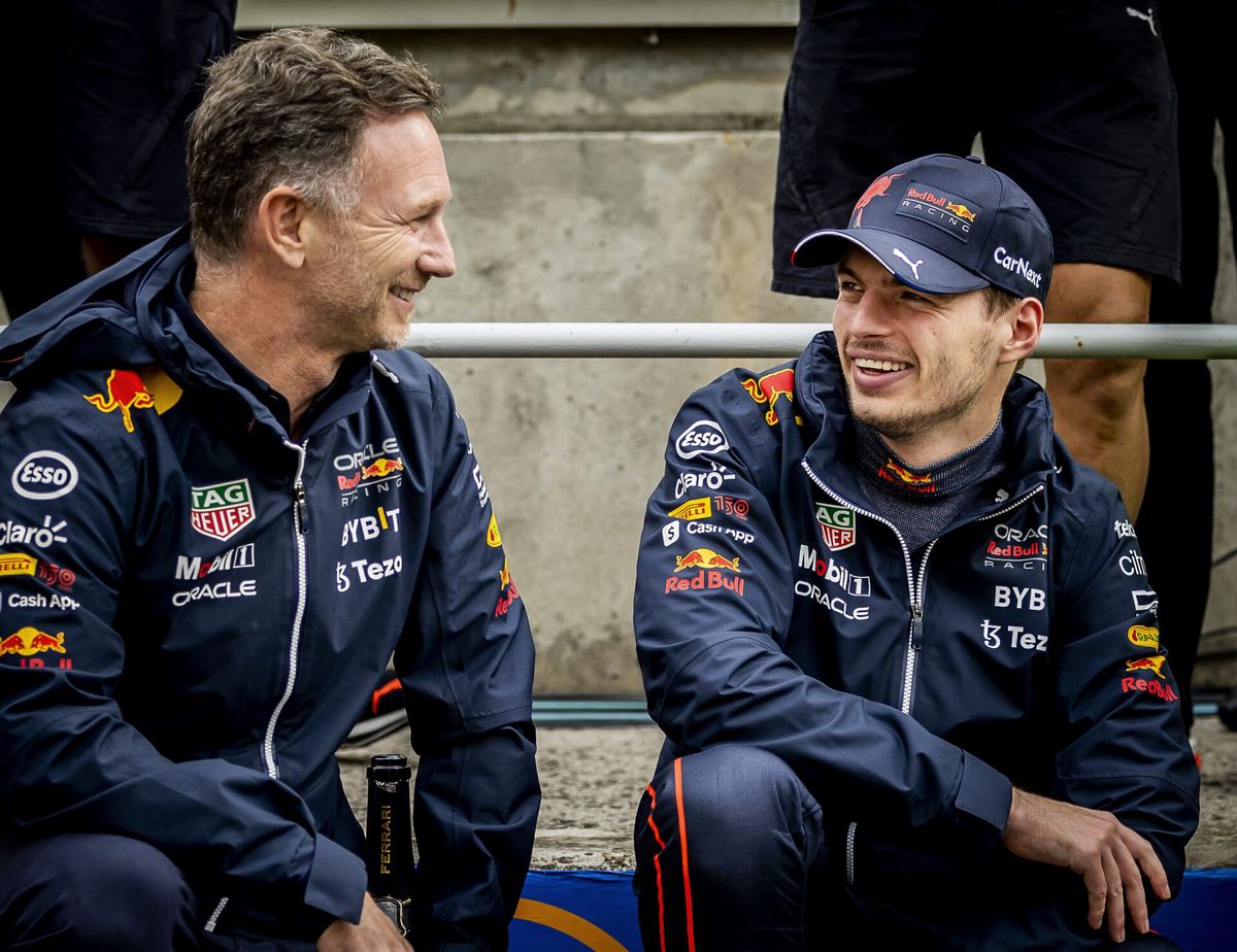 Christian Horner is intens gelukkig na zege Verstappen op Spa: 'Geweldige prestatie'