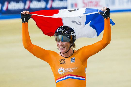 Kirsten Wild wint 3de onderdeel omnium EK baanwielrennen