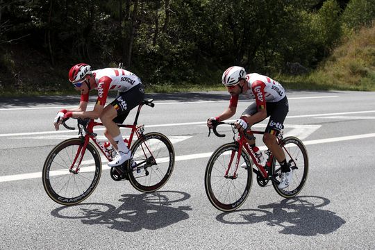 De Gendt kan lachen om mislukte aanval met Wellens: 'We wilden gewoon een foto van ons samen'