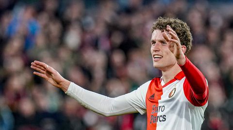 Mats Wieffer na zijn winnende tegen Roma: 'Mensen zeggen dat ik meer moet schieten'