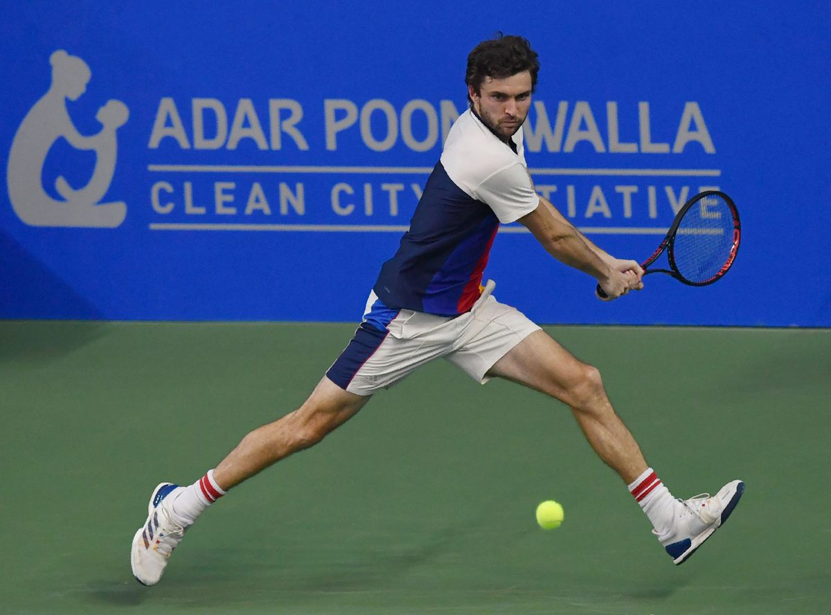 Gilles Simon wint ATP-toernooi in Pune: 'Geen idee hoe ik het heb gedaan'