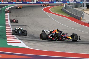Max Verstappen overtuigend de beste in sprintrace in Verenigde Staten