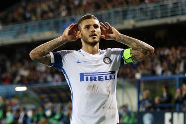 Inter wint wederom aan de hand van Icardi