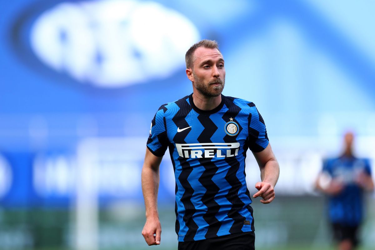 Christian Eriksen gewoon in nieuw tenue Inter ondanks dat hij nog niet mag spelen