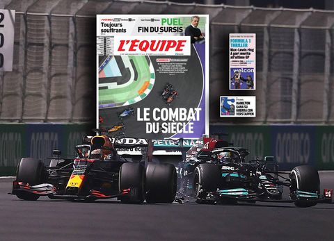 Memorabel, chaotisch, episch: internationale media zijn lyrisch over Verstappen vs. Hamilton