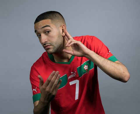 De opstellingen van Marokko en Kroatië: veel bekende gezichten