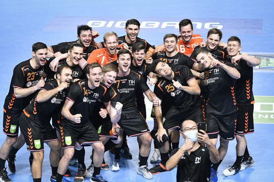 Nederlandse handbalheren maken 1 puntje meer dan België in EK-kwalificatieduel