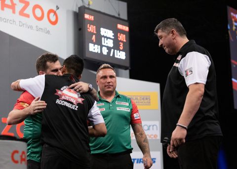 Uitslagen middagsessie 2e ronde World Cup of Darts: Wales mazzelt