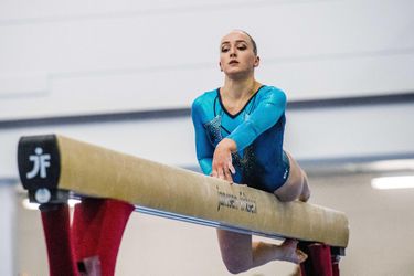 Sanne Wevers weer teleurstellend 5de op de balk in Cottbus