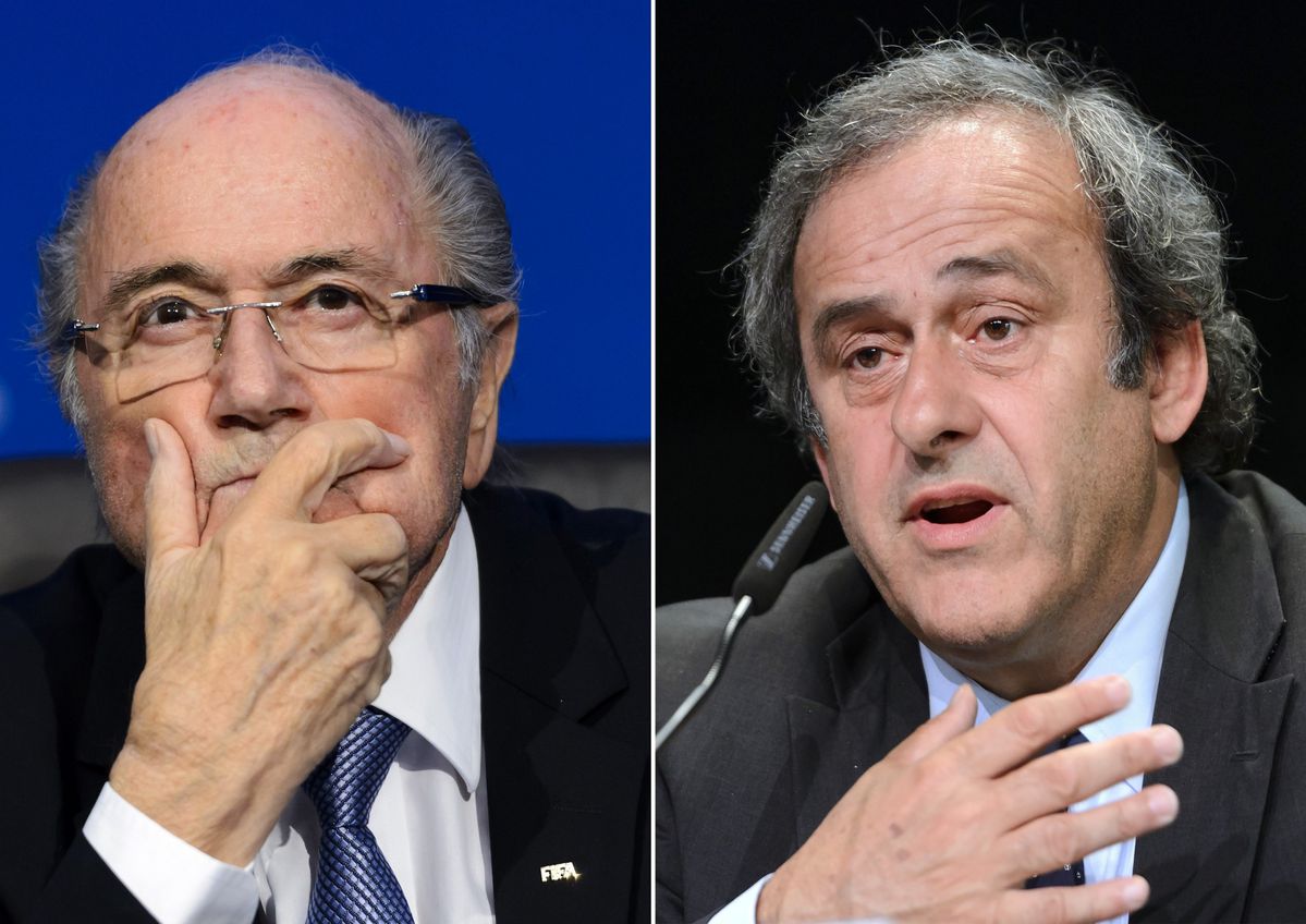 Blatter en Platini voor acht jaar geschorst door FIFA