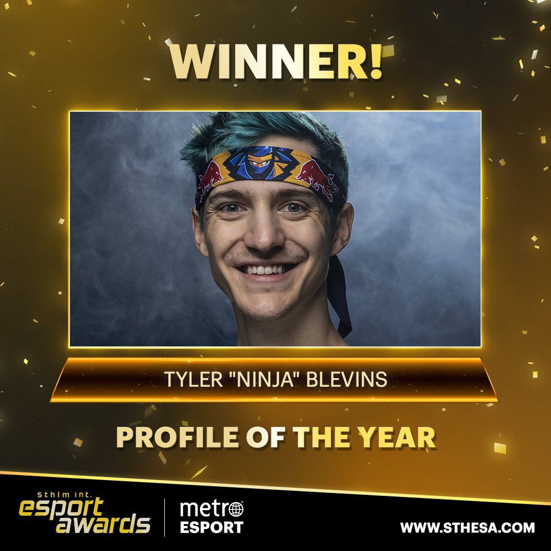 Fortnite-streamer Ninja wint e-sportsaward, Nederlandse net aan tweede