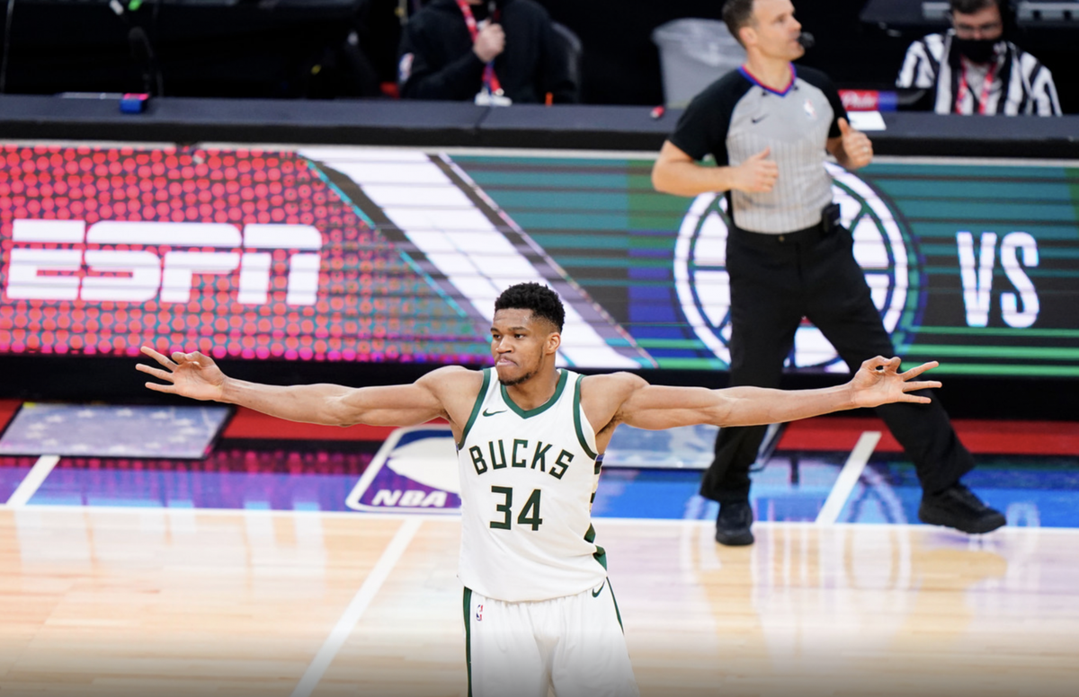 NBA: Giannis Antetokounmpo & co maken flinke achterstand na verlenging ongedaan