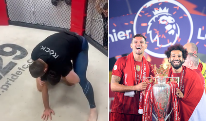 🎥 | Dejan Lovren wordt in de ring aangepakt door Kroatische vechtlegende