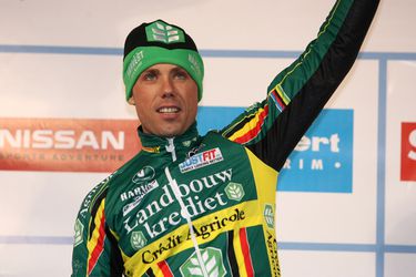 Belgische veldritlegende Sven Nys met de schrik vrijgekomen