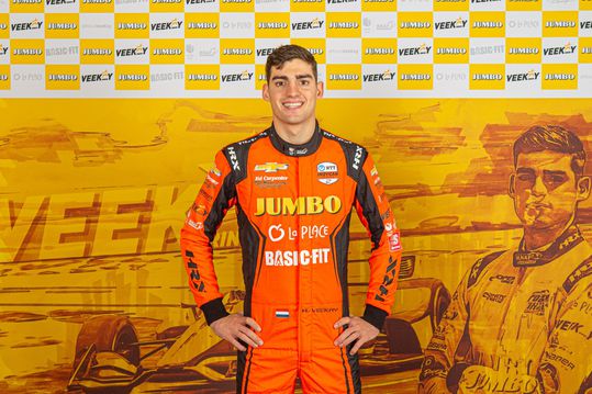Racetalent Rinus van Kalmthout scheurt volgend jaar in de IndyCar
