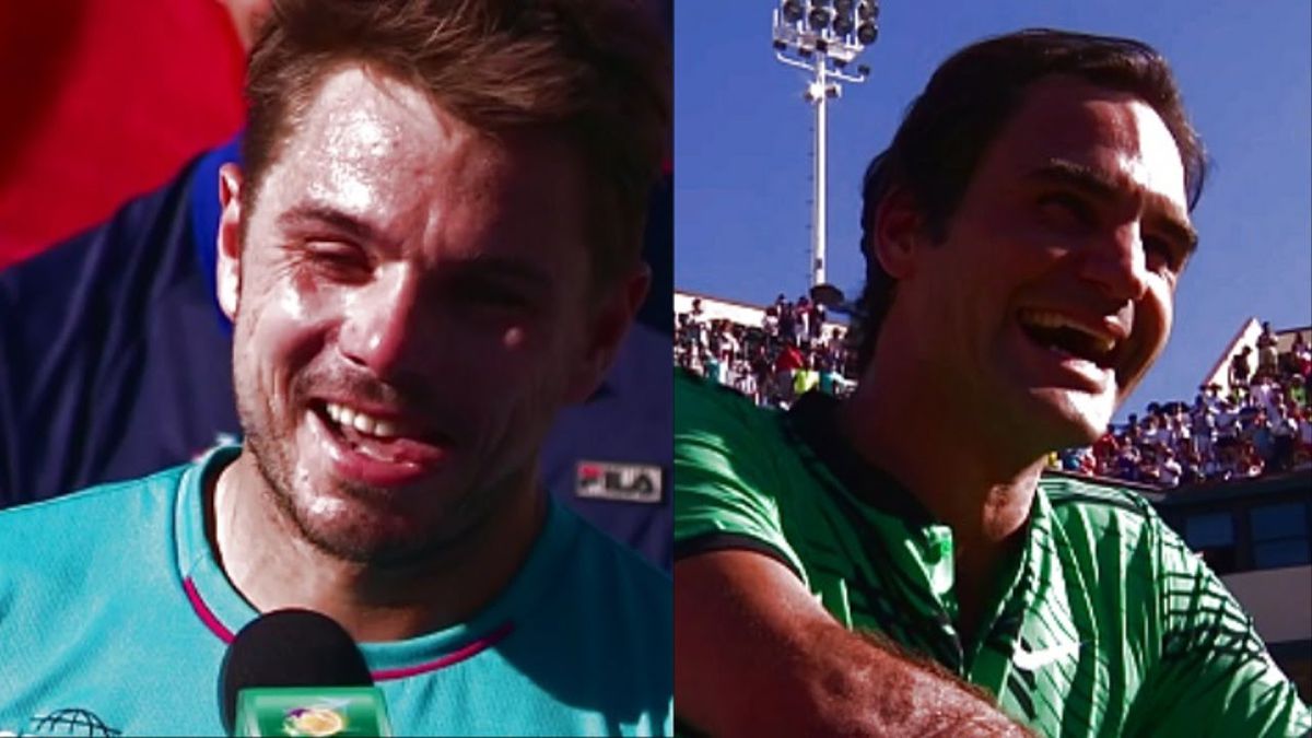 Wawrinka over vriend Federer: 'Hij is een asshole' (video)