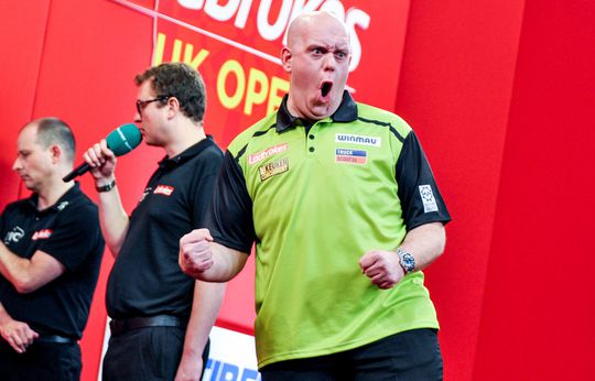 Loting UK Open: Michael van Gerwen tegen Mitchell, Dirk van Duijvenbode tegen Gary Anderson