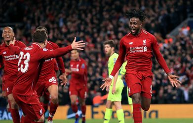 Divock Origi praat over 'die ene' goal tegen FC Barcelona: 'Het was een moeilijk schot'