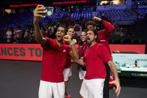 Finale van Davis Cup Finals gaat tussen Canada en Australië