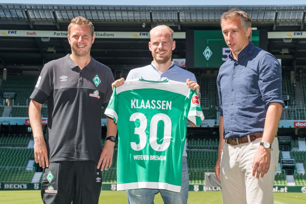 Klaassen debuteert voor Bremen op dag van transfer