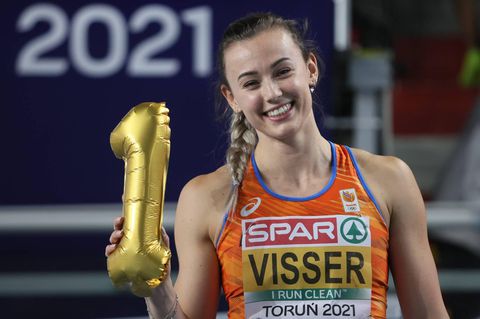 Hordeloopster Nadine Visser op tijd fit voor Olympische Spelen