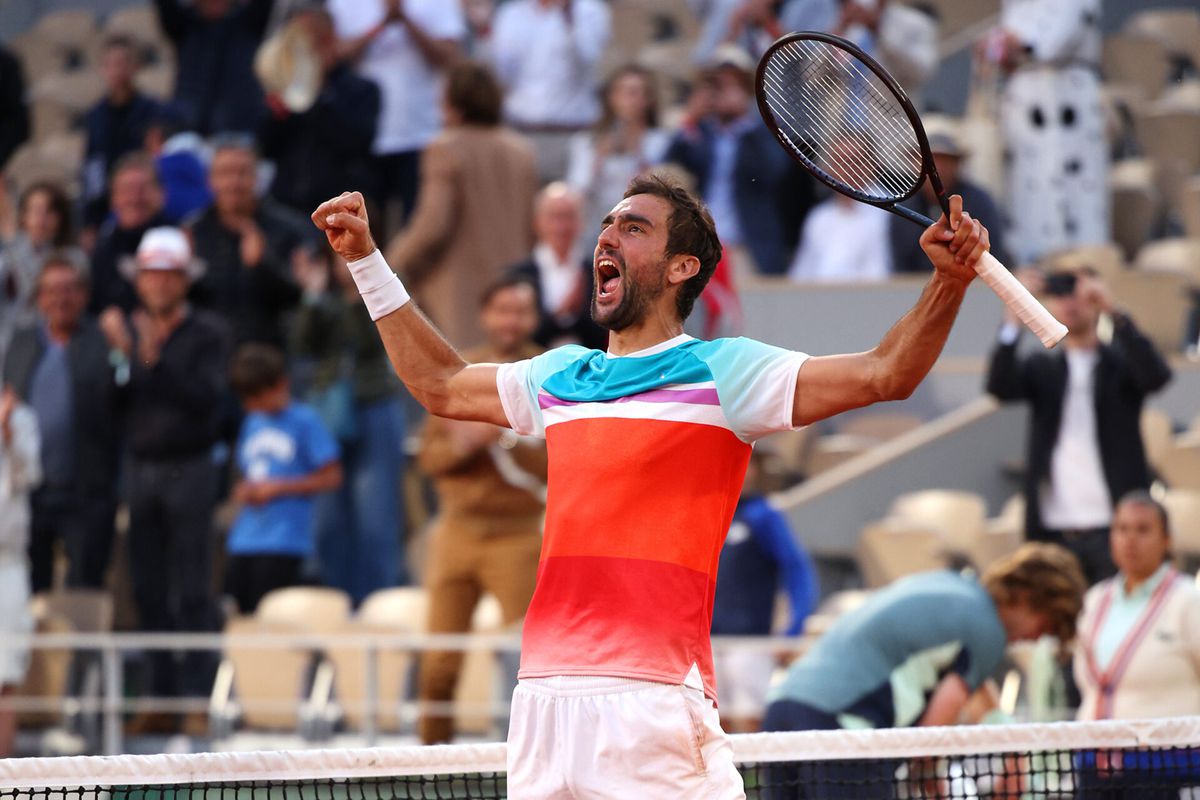 🎥​ |  Daar is-ie weer! Marin Cilic haalt bij Roland Garros weer eens de halve finale van een slam