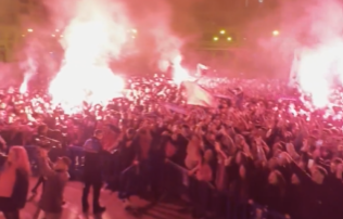 🎥 | Enorm volksfeest bij Osasuna na het halen van Spaanse bekerfinale