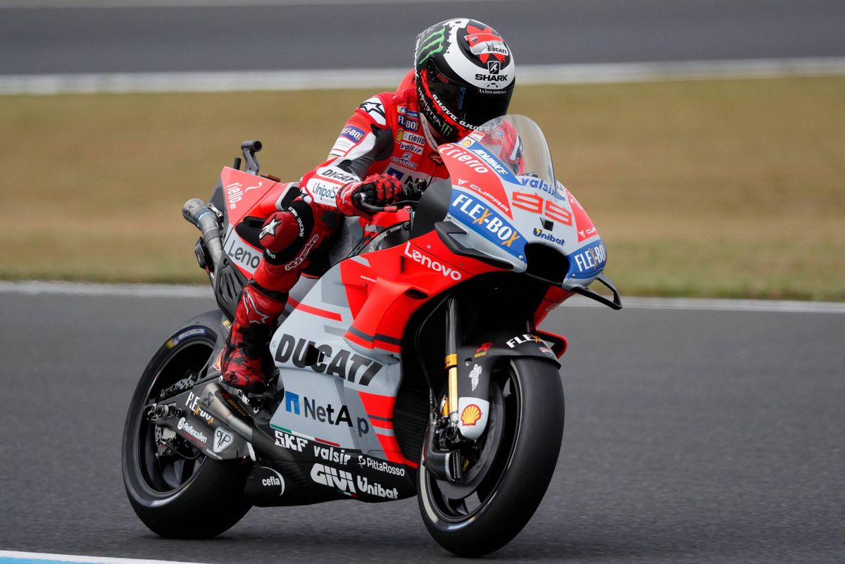 Grand Prix van Japan verreden zonder de geblesseerde Jorge Lorenzo