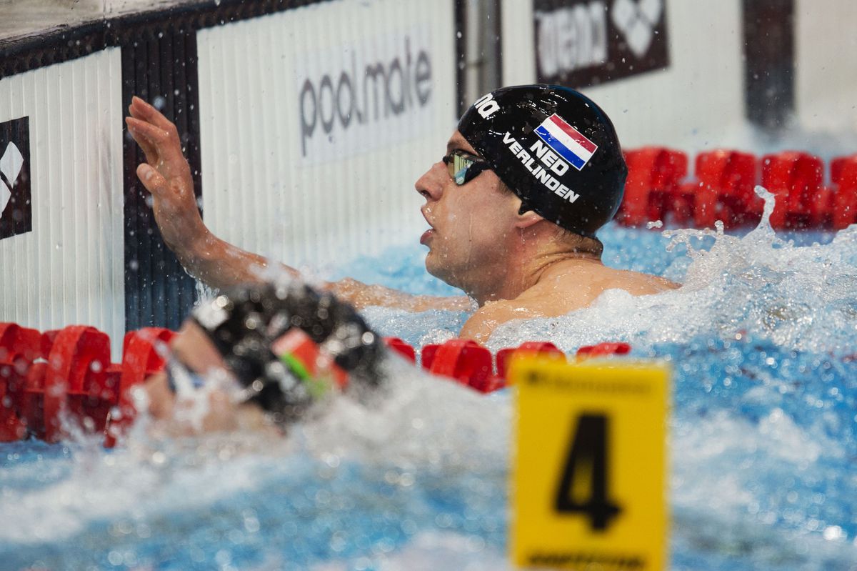 Verlinden noteert vijfde tijd en plaatst zich voor finale 50 meter vlinder