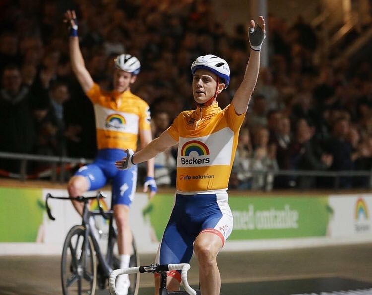 Terpstra en Keisse breken 59 jaar oud wereldrecord op 100 km koppelkoers