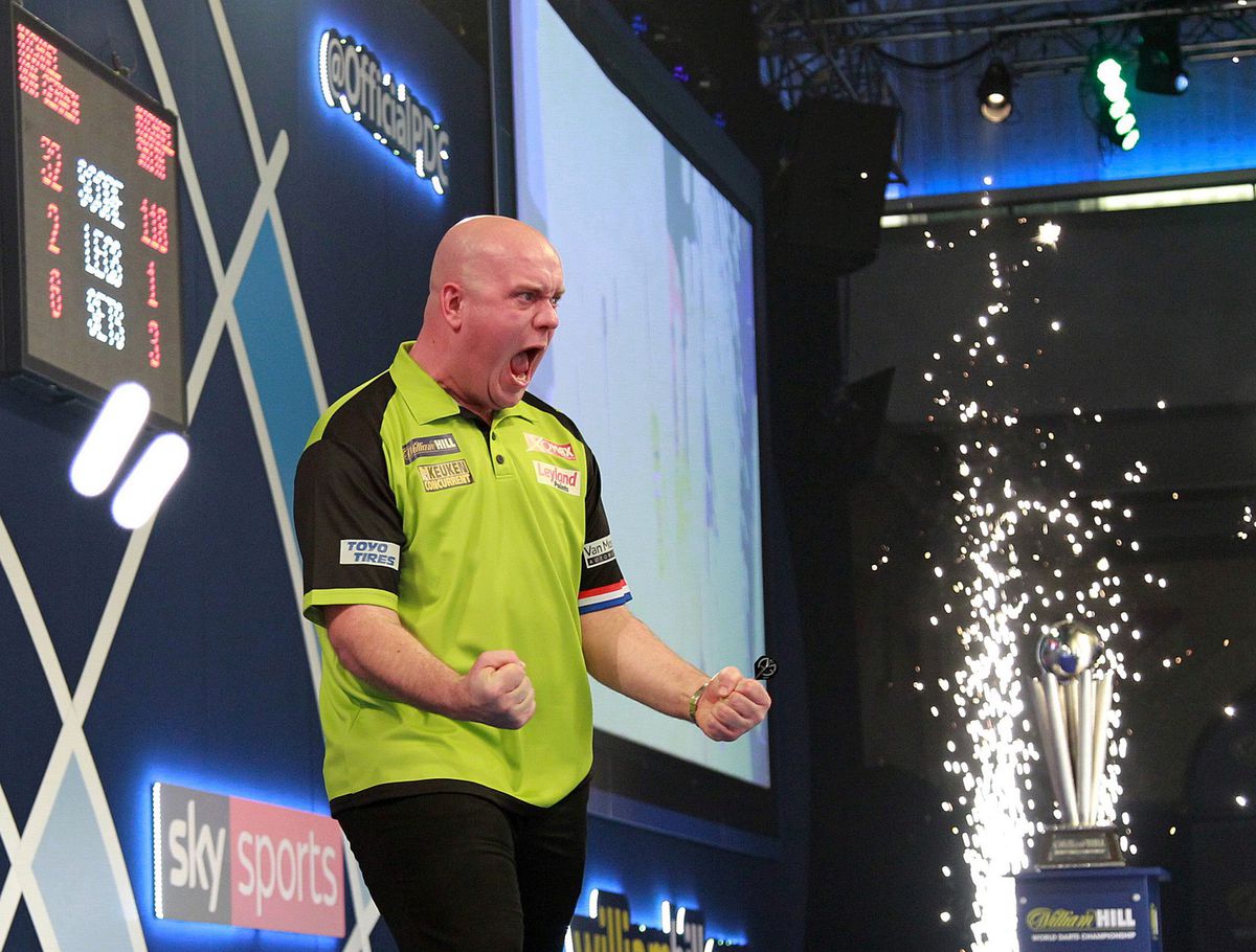 Van Gerwen wil 'minstens 8 WK-titels'