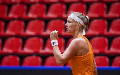 Kiki Bertens keert zonder te spelen terug in top 10 van de wereld