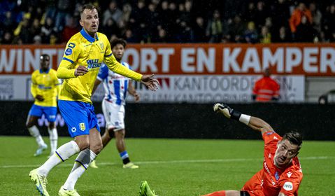 Veel regen bij RKC tegen Heerenveen, maar geen enkele goal