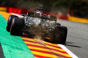 Kwalificatie Grand Prix van België: Hamilton pole, Verstappen natuurlijk weer P3