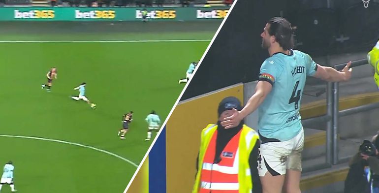 🎥​ | Hereniging met Emma Heesters doet Wesley Hoedt goed: verdediger maakt wereldgoal