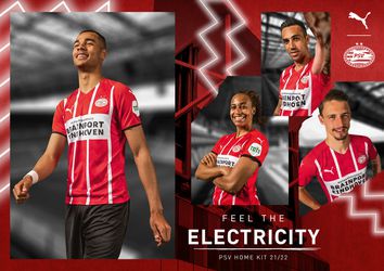 📸 | PSV en PUMA presenteren nieuw thuisshirt: 'Eindhovense vibes erin verweven'